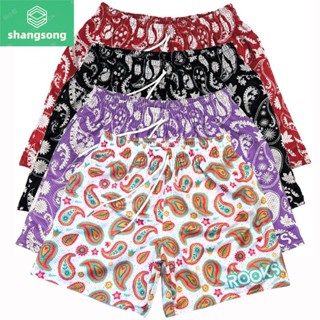 (Shangsong) Paisley Edition เสื้อแขนสั้น ผ้าตาข่าย