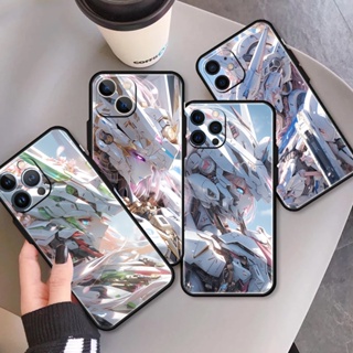 เคสโทรศัพท์มือถือซิลิโคน TPU กันตก ขอบตรง ลายกันดั้ม DIY สําหรับ Huawei P20 2019 P30 P40 PRO PLUS LITE 4G