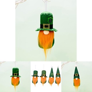 ของเล่นตุ๊กตาโนม St.patricks Day Gnomes ไร้หน้า สําหรับตกแต่งบ้าน