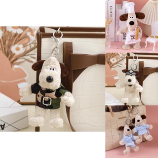 Wallace Gromit พวงกุญแจ จี้ตุ๊กตาสัตว์ สําหรับตกแต่งกระเป๋า ของขวัญเด็ก