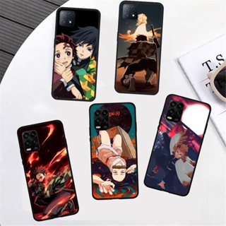 เคสโทรศัพท์มือถือ ลายการ์ตูนอนิเมะ Demon Slayer สําหรับ Realme C2 C3 C11 C12 C15 C17 C20 C21 C25 XC5