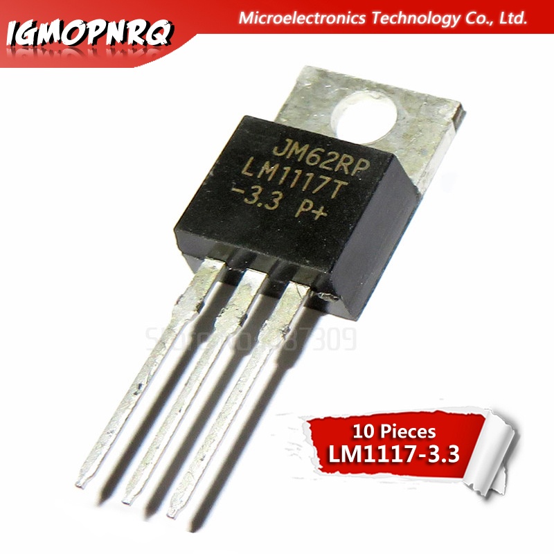 10PCS LM1117T-3.3 TO-220 LM1117T 3.3V LM1117 LM1117T-5.0 LM1117T-5 LM1117-5.0 LM1117T-ADJ LM1117-ADJ
