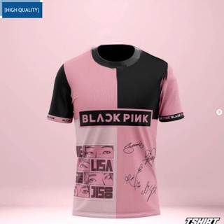 เสื้อโปโลแขนสั้นลําลอง พิมพ์ลาย KPOP BLACKPINK BORN PINK Kim Jisoo LISA Ros é Jennie แฟชั่นคู่รัก สําหรับผู้ชาย และผู้หญิง 2023