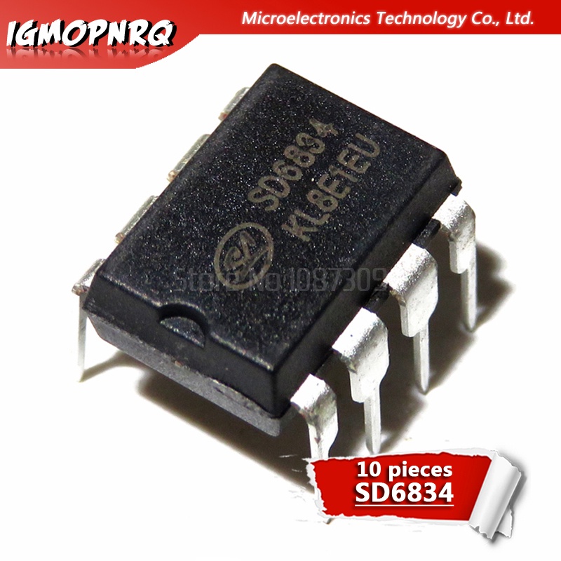 ชิปสวิตช์พาวเวอร์ซัพพลาย SD4841P SD4842P SD4843P SD6834 SD6835 SDC603 SD4841 SD4842 SD4843 DIP 10 ชิ