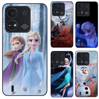 เคสโทรศัพท์มือถือแบบนิ่ม TPU ลายเอลซ่า สําหรับ Itel A04 A632w Frozen II