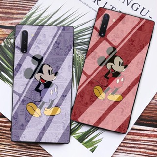 เคสโทรศัพท์มือถือ แบบกระจก ลายการ์ตูนดิสนีย์ มิกกี้ มินนี่ สําหรับ Redmi Note 8 9 9s 10 10s 11 Pro 9 9A 9C 8 8A