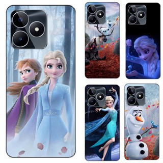 เคสโทรศัพท์มือถือแบบนิ่ม TPU ลายเอลซ่า สําหรับ Realme C53 Frozen II