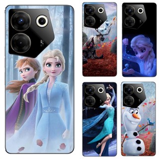 เคสโทรศัพท์มือถือแบบนิ่ม TPU ลายเอลซ่า สําหรับ Tecno Camon 20 Pro 5G CK8n 4G Frozen II