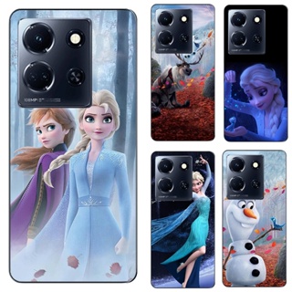 เคสโทรศัพท์มือถือ TPU แบบนิ่ม พิมพ์ลาย Frozen II Elsa สําหรับ Infinix Note 30 4G X6833B