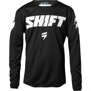 พร้อมส่ง ใหม่ SHIFT ผู้ชาย Pro แขนยาว สําหรับผู้ชาย รถจักรยานยนต์ Cyling Jersey Downhill MTB รถจักรยานยนต์เสื้อยืด Rider Bike