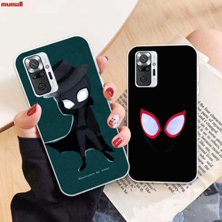 เคสโทรศัพท์มือถือ ลายสไปเดอร์แมน สําหรับ Xiaomi Redmi Note 10 11 11S 10T M3 M4 K40 F3 X3 11T GT Gaming Pro Plus Max 4G 5G รูปแบบ 04