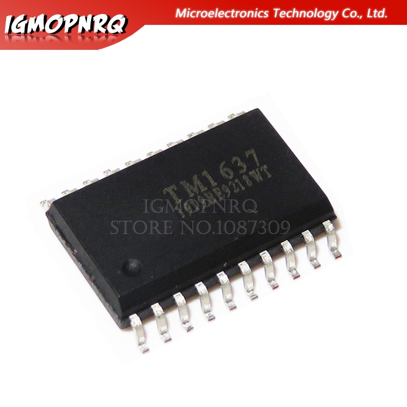 10 ชิ้น TM1637 TM1638 SOP ใหม่