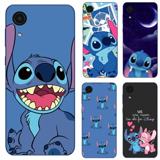 เคสโทรศัพท์มือถือ TPU แบบนิ่ม ลาย Lilo &amp; Stitch สําหรับ Samsung Galaxy A03 Core