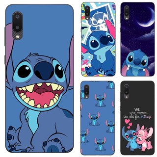 เคสโทรศัพท์มือถือ TPU แบบนิ่ม ลาย Lilo &amp; Stitch สําหรับ Samsung Galaxy A02 M02