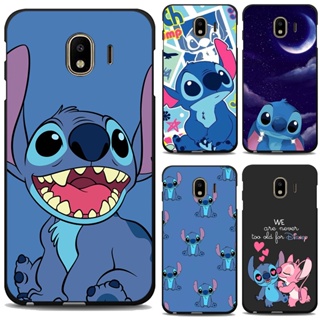 เคสโทรศัพท์มือถือ TPU แบบนิ่ม ลาย Lilo &amp; Stitch สําหรับ Samsung Galaxy J4 2018