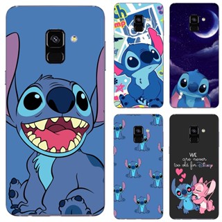 เคสโทรศัพท์มือถือ TPU แบบนิ่ม ลาย Lilo &amp; Stitch สําหรับ Samsung Galaxy A8 Plus 2018