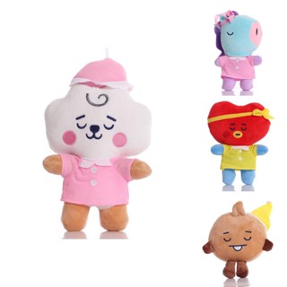 ตุ๊กตายัดนุ่น BT21 Tata Mang Chimmy RJ Koya Cooky Shooky KPOP BTS Van ของเล่นสําหรับเด็ก