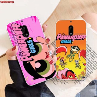 เคสโทรศัพท์มือถือ ซิลิโคนนุ่ม ลายพาวเวอร์พัฟฟ์เกิร์ล รูปแบบที่ 02 สําหรับ Nokia 6 3 5 3310 7 6.1 2.1 3.1 X3 X5 X7 X6 5.1 7.1 8.1 8 Plus 2.2 3.2 4.2 2018