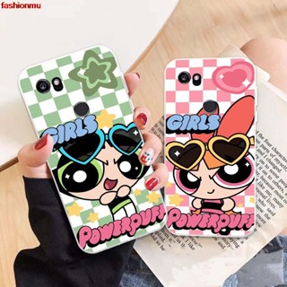 เคสซิลิโคนนิ่ม TPU แบบ 03 สําหรับ Google Pixel 2 3 5 5A XL powerpuff girls