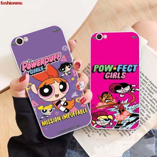 เคสโทรศัพท์มือถือ ลาย powerpuff girls สําหรับ VIVO Y53 Y69 Y71 NEX A Y81 V11i Z3 Z3i Y91 Y93 Y95 Y97 V11 X21S Y51 Y31 Y52S Y31S IQOO 7 U3 X60 Pro+ 05