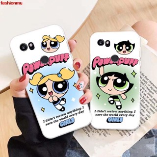 เคสซิลิโคนนิ่ม TPU แบบ 06 สําหรับ Google Pixel 2 3 5 5A XL powerpuff girls