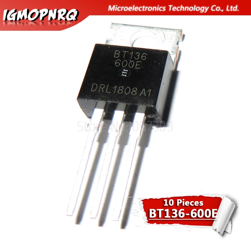 10pcs BT136-600E BT136-800E BT137-600E BT137-800E BT138-600E BT138-800E BT139-600E BT139-800E Triacs