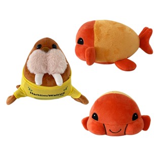 HYC Humey ตุ๊กตาปลาทอง Walrus ของเล่น ของขวัญวันเกิด สําหรับเด็ก ตกแต่งบ้าน