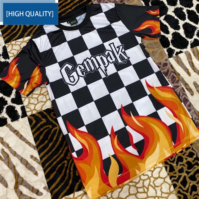 ใหม่ เสื้อเชิ้ต คุณภาพสูง BAJU JERSY GEMPAK คุณภาพสูง 2024 [ของแท้]