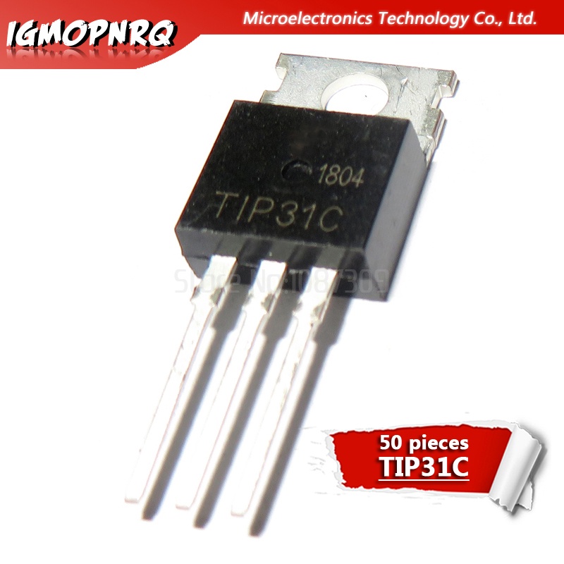 ทรานซิสเตอร์ TIP31C TIP32C TIP41C TIP42C LM317T IRF3205 TO-220 TO220 TIP31 TIP32 TIP41 TIP42 LM317 IRF3205PBF 50 ชิ้น