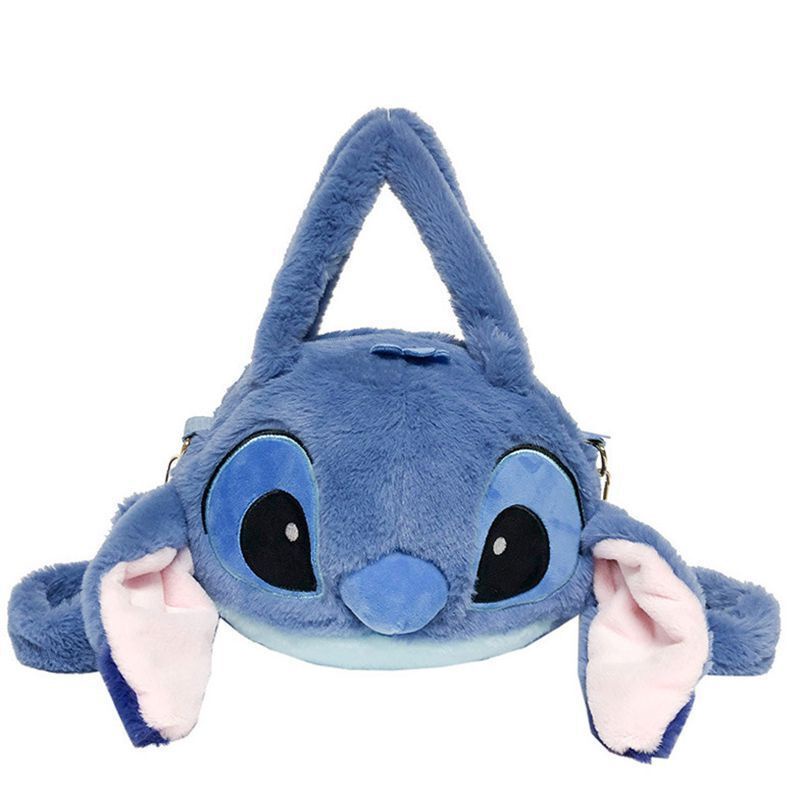 Lilo Disney Cute Stitch Messenger Bag Pp Cotton Filling 25x22x15cm ขนาดและ