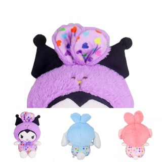 ของเล่นตุ๊กตากระต่าย Kuromi Cinnamoroll แบบนิ่ม เหมาะกับของขวัญคริสต์มาส