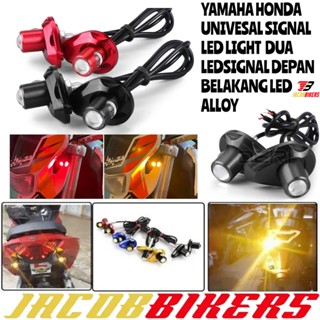 มอเตอร์สัญญาณไฟ LED CNC อลูมิเนียม สําหรับ YAMAHA HONDA LC135 Y15 Y16 LAGENDA NMAX NVX FZ150 R15 R25 VARIO ADV RS150 RSX