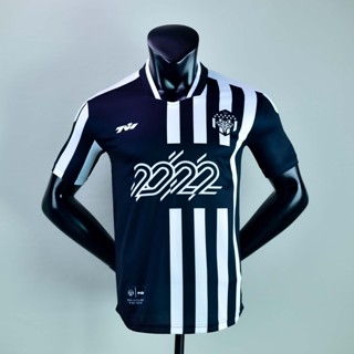 เสื้อฟุตบอล TWSPORT FC Dark edition 2022 สีดำขาว