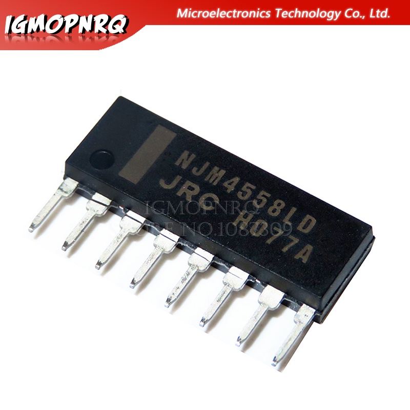 10PCS NJM4558L SIP8 NJM4558 SIP 4558L SIP-8 NJM4558LD NJM4560L NJM4560 ใหม่