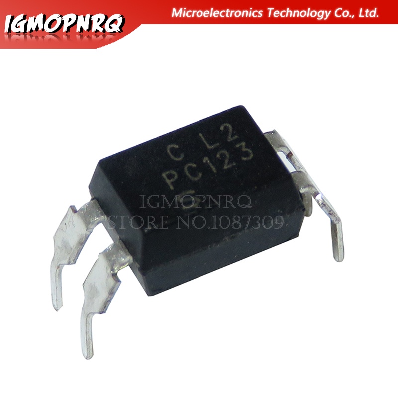 10PCS PC123 DIP4 DIP PC123B PC814 EL814 ทรานซิสเตอร์ optocoupler