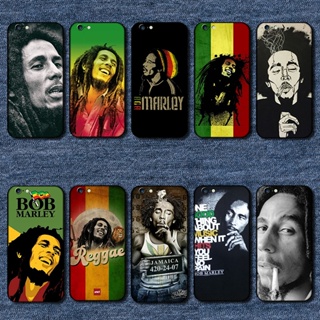 เคสโทรศัพท์มือถือแบบนิ่ม ลาย reggae bob marley สําหรับ iPhone 6 6s Plus MT25