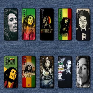 เคสป้องกันโทรศัพท์มือถือ แบบนิ่ม ลาย MT25 reggae bob marley สําหรับ Huawei Nova 7