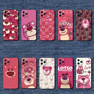 เคสโทรศัพท์มือถือแบบนิ่ม ลายหมีสตรอเบอร์รี่ MT26 สําหรับ iPhone 11 Pro 11 Pro Max