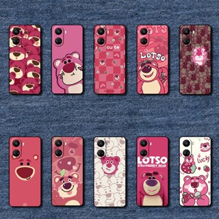 เคสโทรศัพท์มือถือแบบนิ่ม ลายหมีสตรอเบอร์รี่ สําหรับ Huawei Nova 10 SE MT26