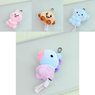 Bts BT21 KPOP ที่นั่ง ตุ๊กตานุ่ม ตุ๊กตาของเล่น พวงกุญแจ COOKY CHIMMY TATA