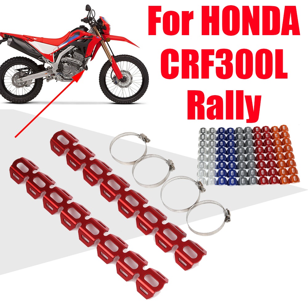 ฝาครอบท่อไอเสีย ป้องกันความร้อน อุปกรณ์เสริม สําหรับ Honda CRF300L Rally CRF300 CRF 300 L CRF 300L
