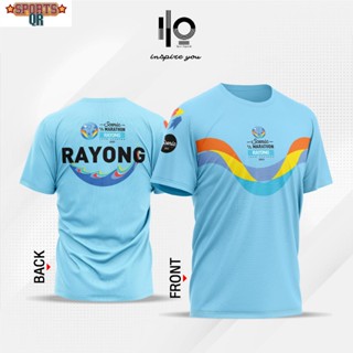 เสื้อที่ระลึกงานซีนิคฮาล์ฟมาราธอนระยอง 2023 (BLUE)