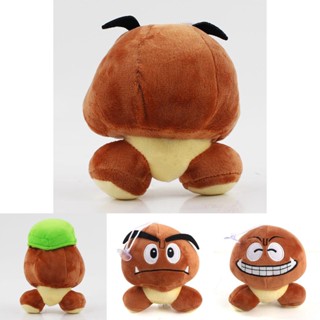 ตุ๊กตายัดนุ่น รูปเห็ด Super Mario Goomba ของเล่นสําหรับเด็ก