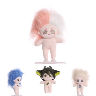 ตุ๊กตาผ้าฝ้าย อินเทรนด์ พร้อมชุดที่มีสไตล์ สําหรับเล่น หรือตั้งโชว์
