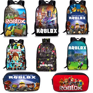 Roblox กระเป๋าเป้สะพายหลัง เรียน กระเป๋าถือ เด็กกระเป๋านัก ของขวัญนักเรียน