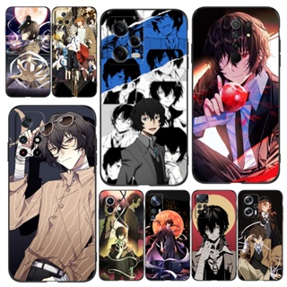 เคสโทรศัพท์มือถือ ซิลิโคนนิ่ม tpu ลายอนิเมะ Bungo Stray Dog สีดํา สําหรับ xiaomi redmi 6 6A 5 PLUS