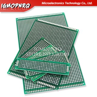 บอร์ดวงจรพิมพ์ไฟฟ้า PCB สองด้าน สําหรับ Arduino 2x8 ซม. 3x7 ซม. 5x7 ซม. 8x12 ซม. 9x15 ซม.