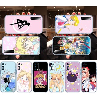 เคสโทรศัพท์มือถือ แบบใส ลายการ์ตูนเซเลอร์มูน สําหรับ Vivo Y11 Y12 Y15 Y17 Y19 MJ41