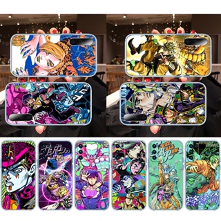 เคสโทรศัพท์มือถือ แบบใส ลาย JoJos Bizarre Adventure สําหรับ Samsung Note 8 9 10 20 Lite Plus Ultra MJ29