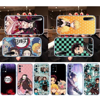 เคสใส ลาย Demon Slayer สําหรับ Samsung A01 EU A10 A20 A30 A50 A70 MJ25